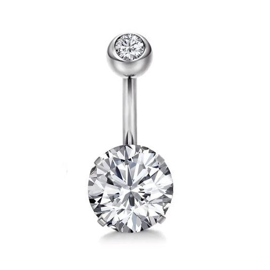 Piercing nombril diamond